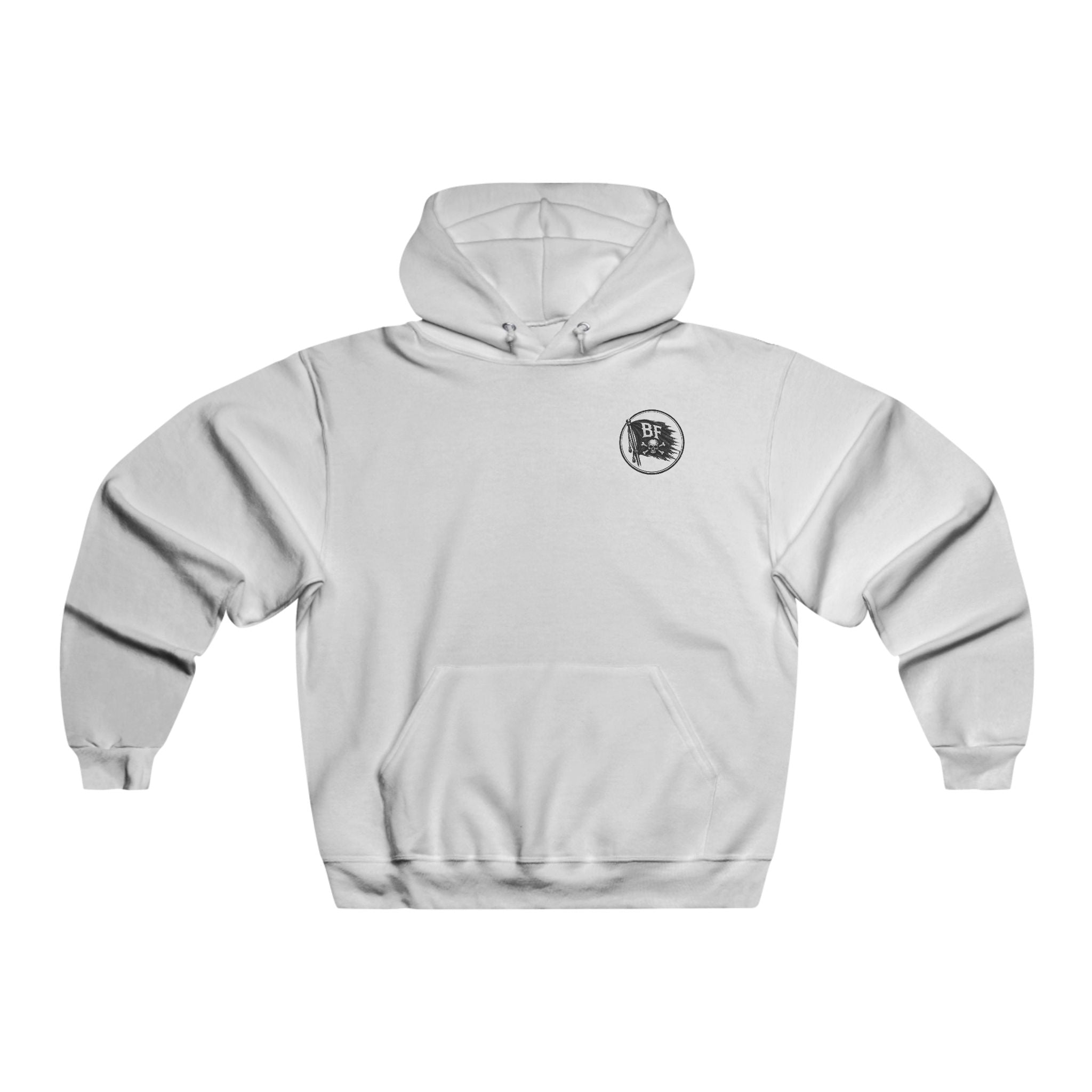 Black Flag Barbell South Korea Inspired Hoodie — Vintage Gym Weightlifting Sweatshirt