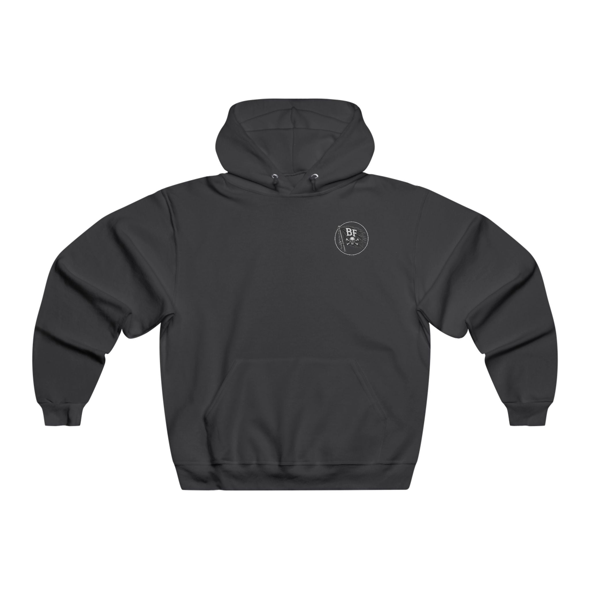 Black Flag Barbell South Korea Inspired Hoodie — Vintage Gym Weightlifting Sweatshirt