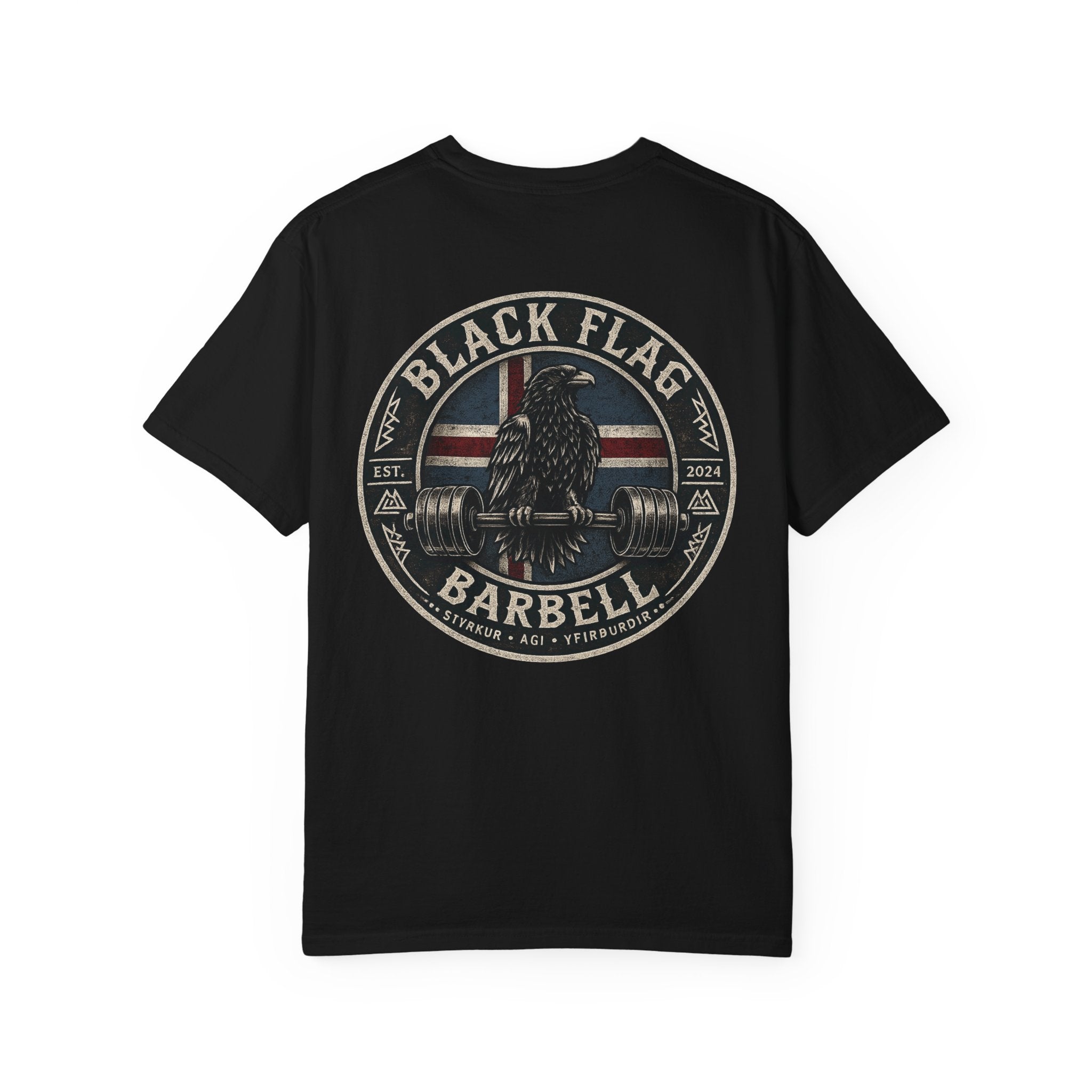Black Flag Barbell Classic Iceland Shirt