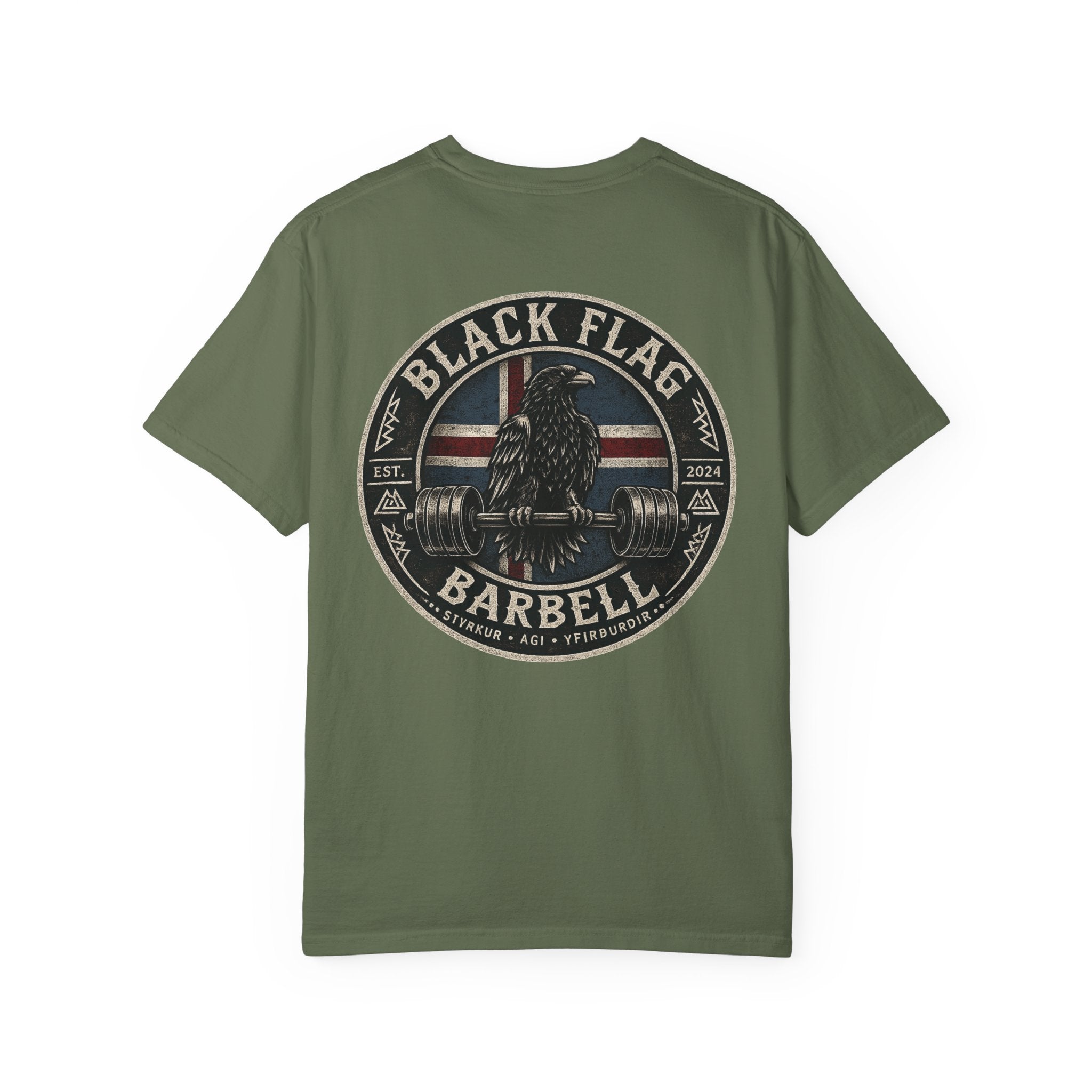 Black Flag Barbell Classic Iceland Shirt